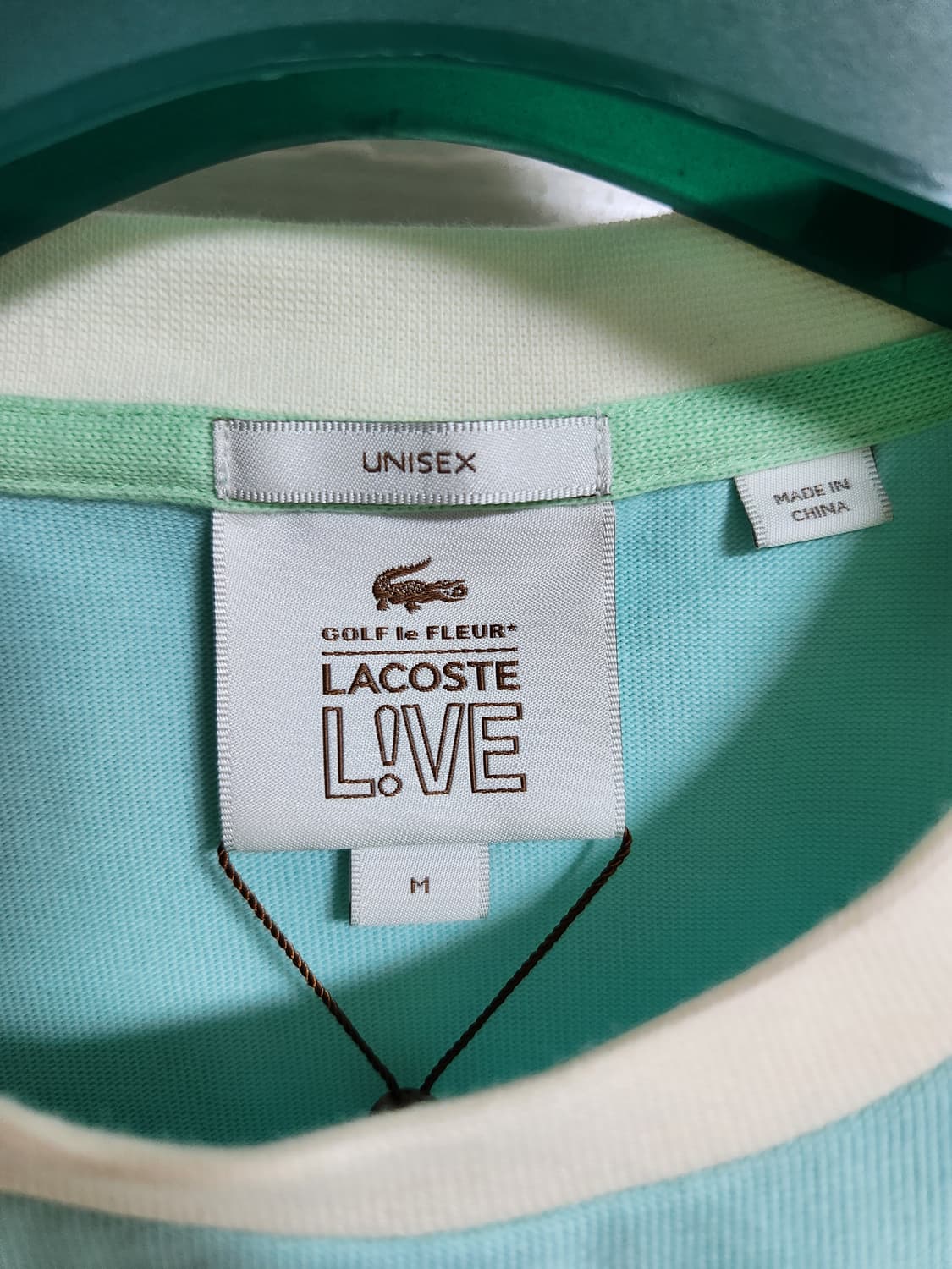 라코스테 x 골프왕 골프 르 플레르 콜라보 티셔츠 상품이미지3