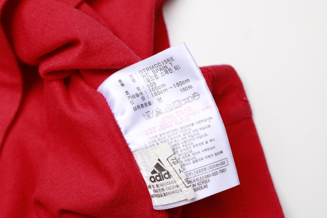 [XL] 아디다스 2002 한일 월드컵 라울 반팔티 상품이미지6