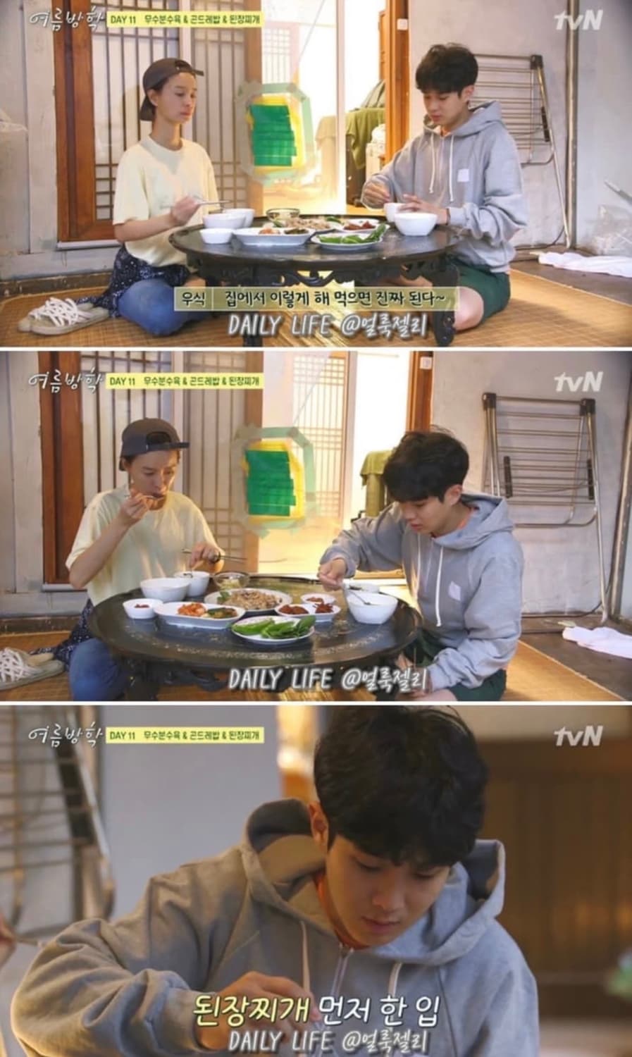 렉토 시그니처 로고 후드 그레이  상품이미지4