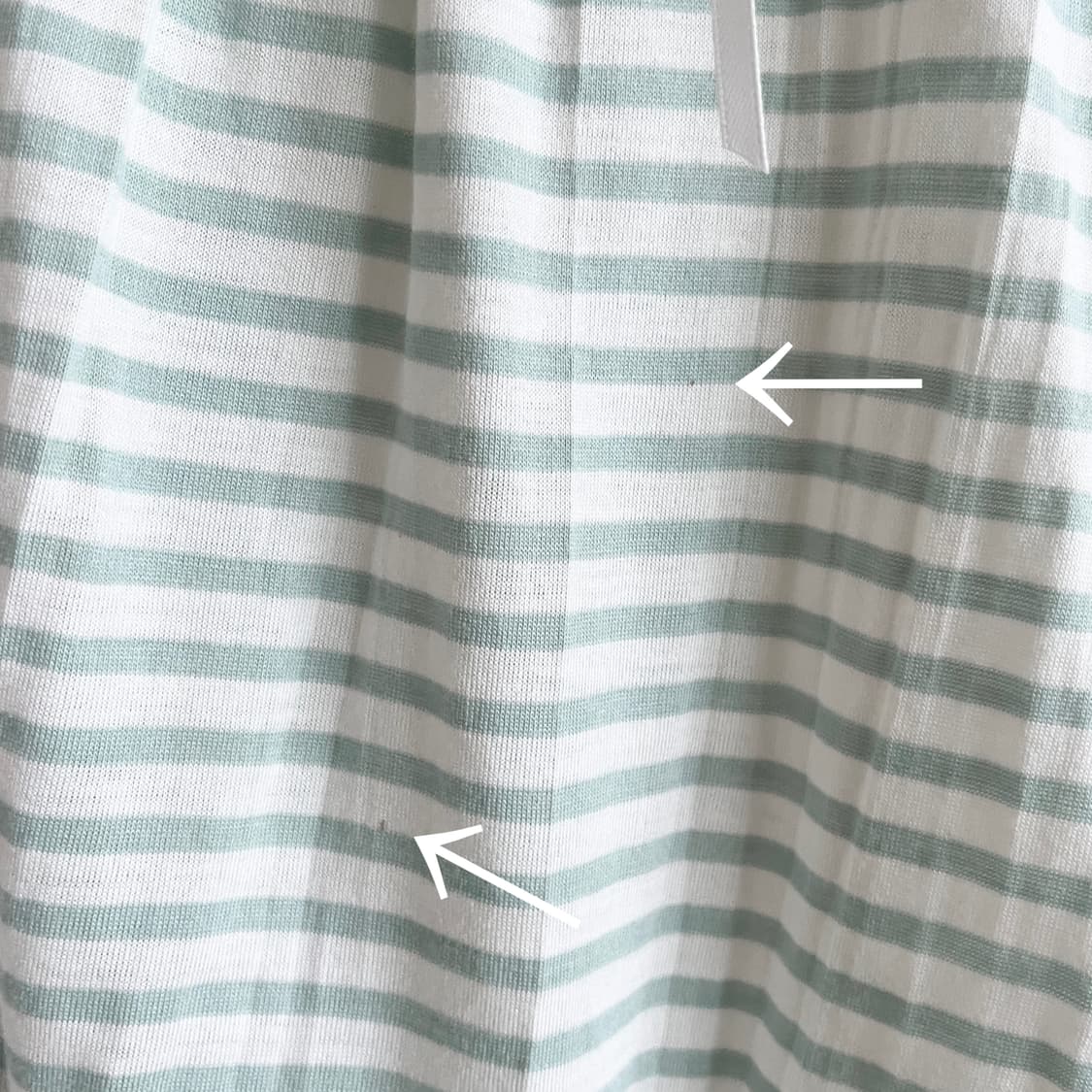 soft green stripe lace sleeveless 상품이미지5