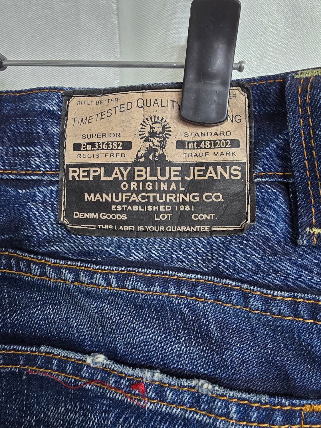 리플레이 데님 청바지 (1629) 상품이미지3