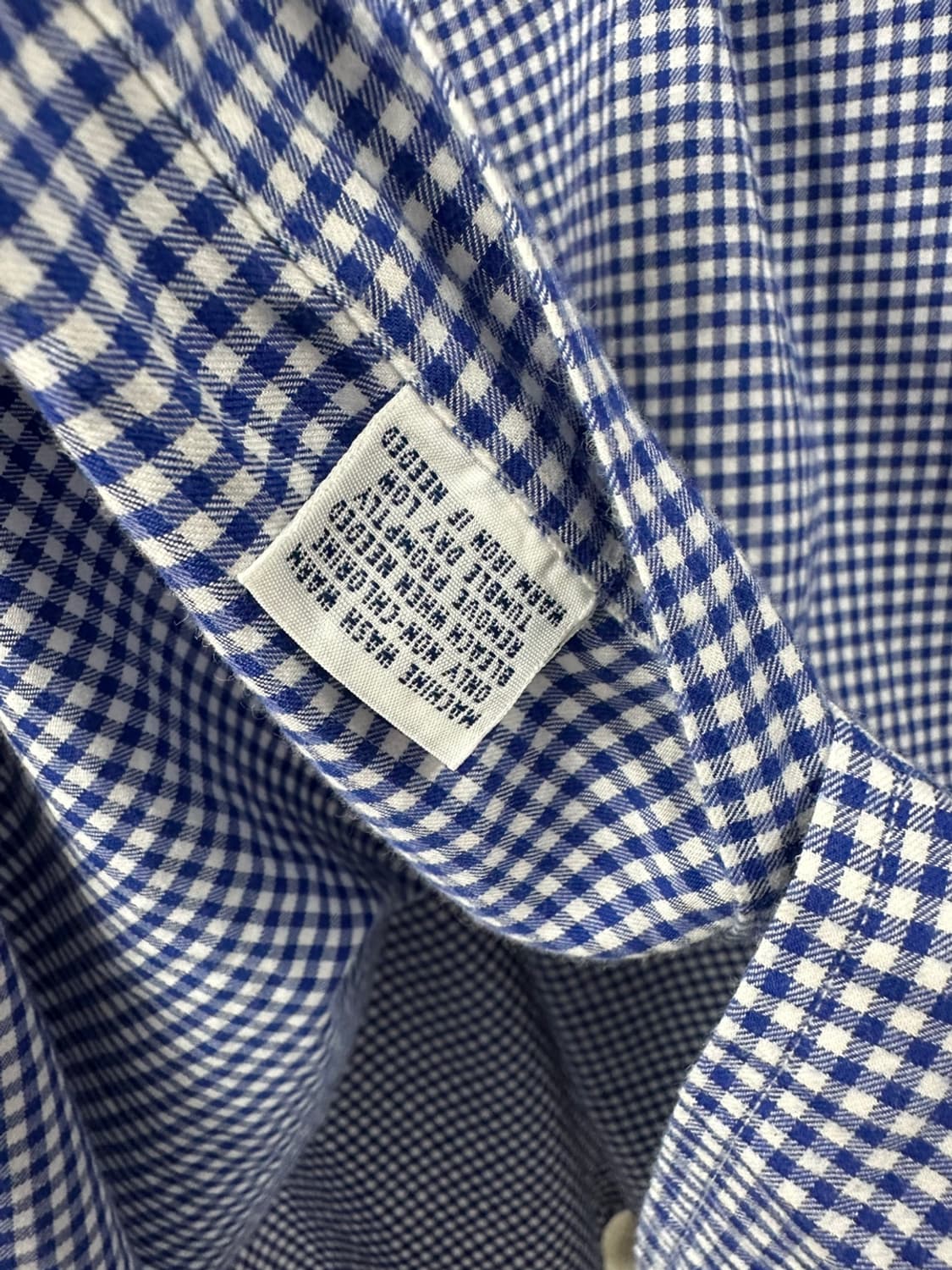 (5XL)폴로 체크 셔츠-M611 상품이미지4