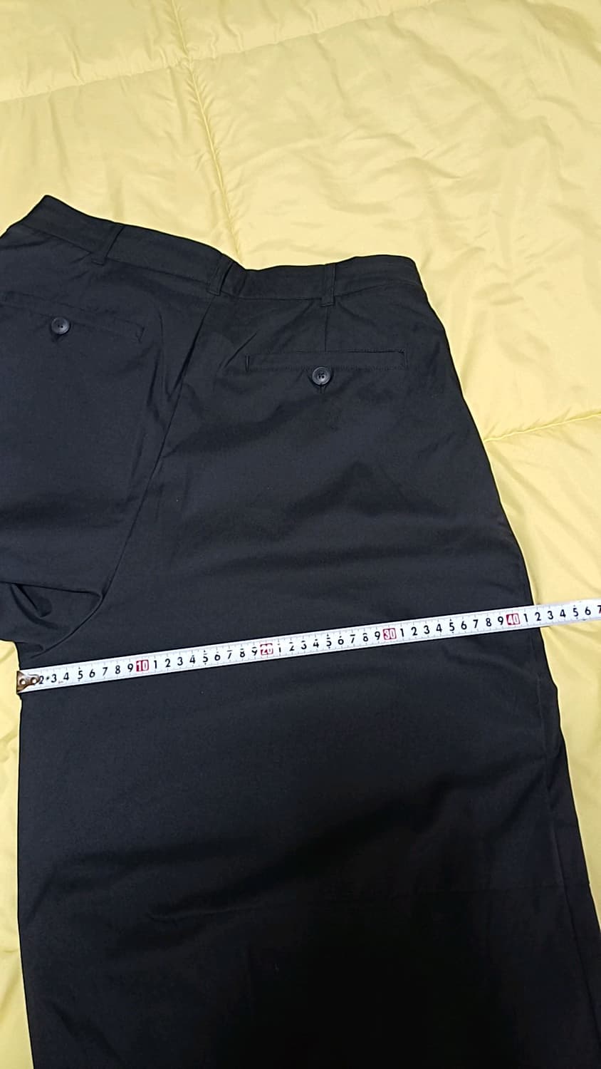 자라 와이드블랙팬츠 실측32인치 기장107 상품이미지8