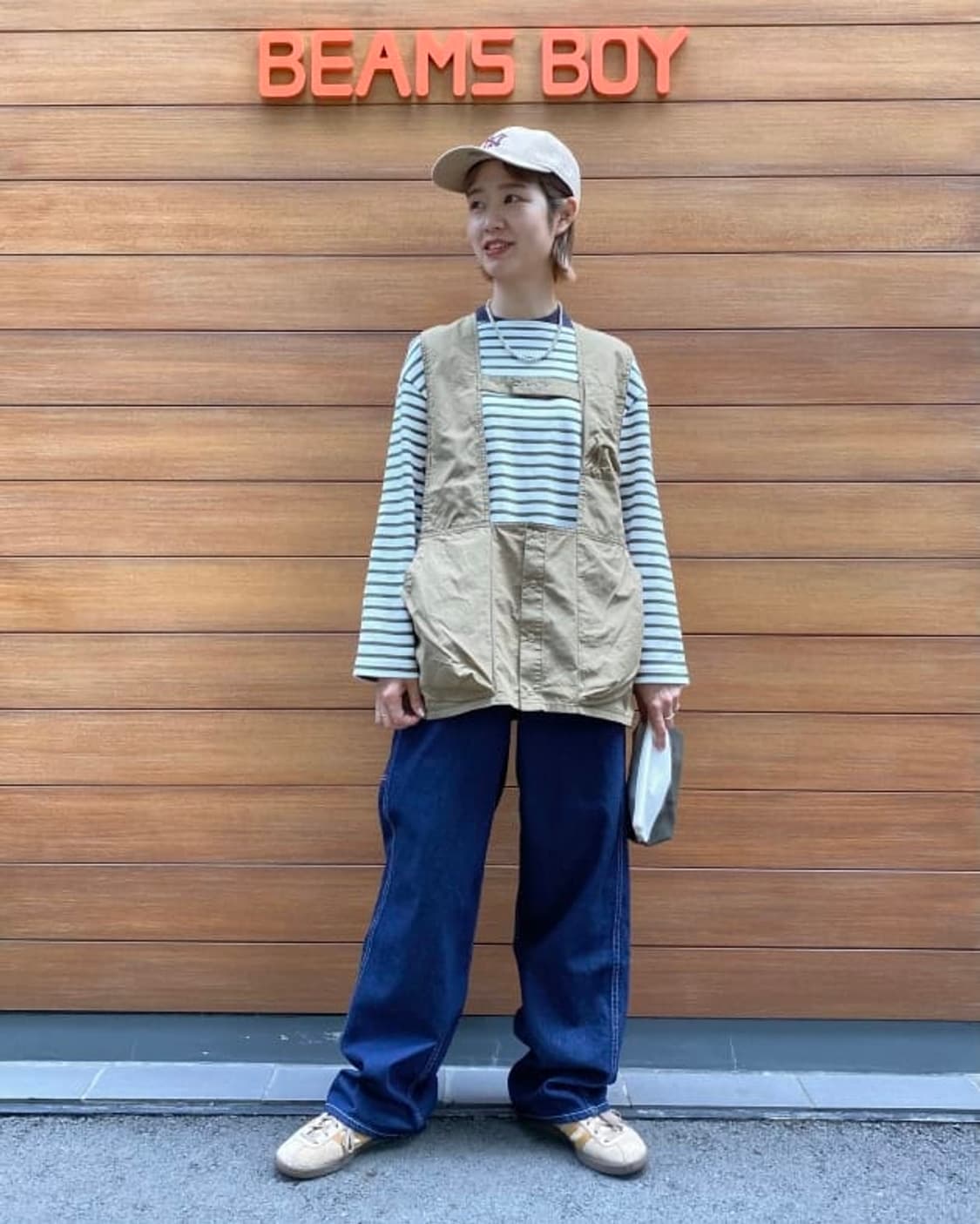 BEAMS BOY Cotton Weather Hunting Vest 상품이미지2