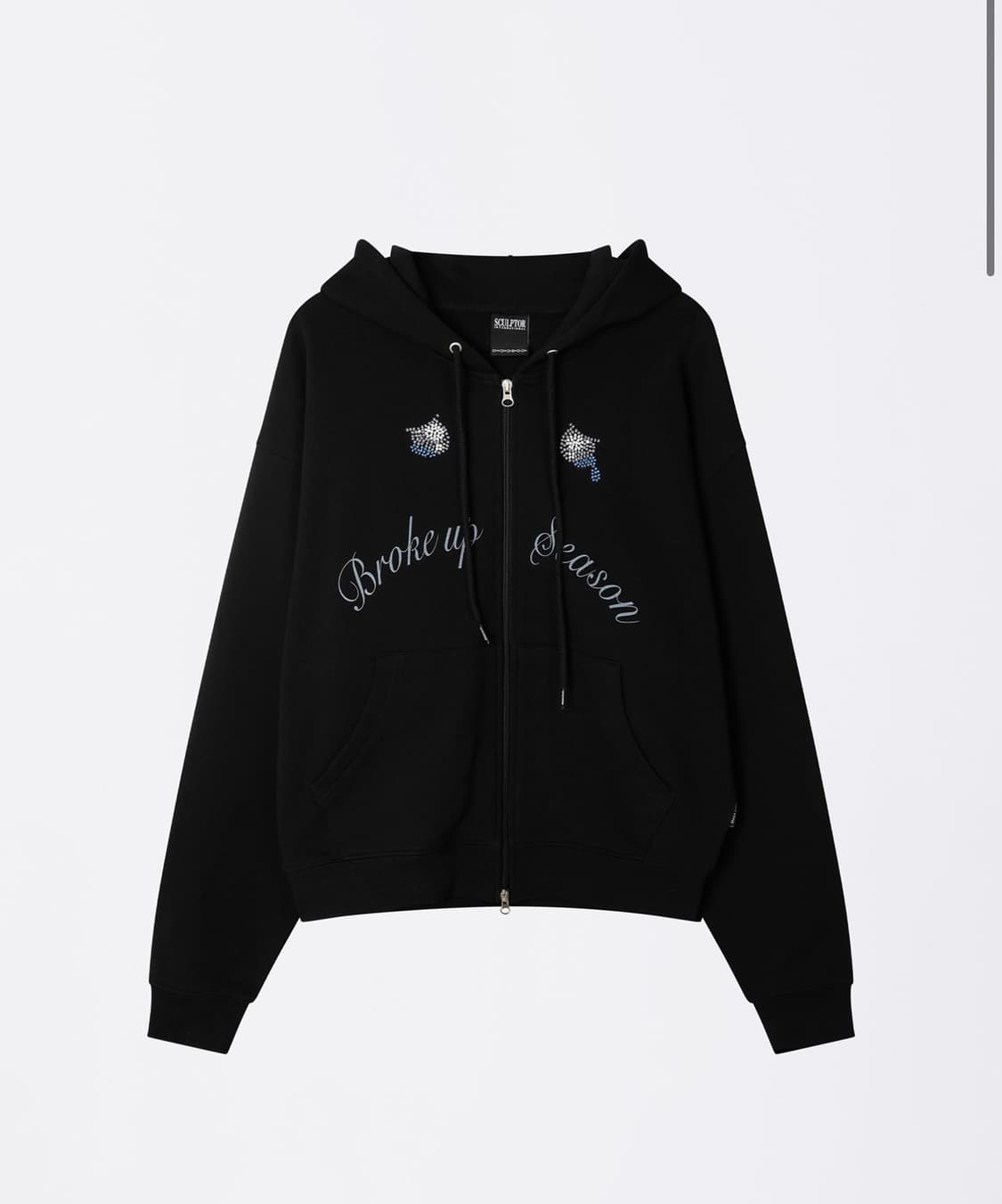 스컬프터 마이고투 후드집업 블랙 상품이미지1