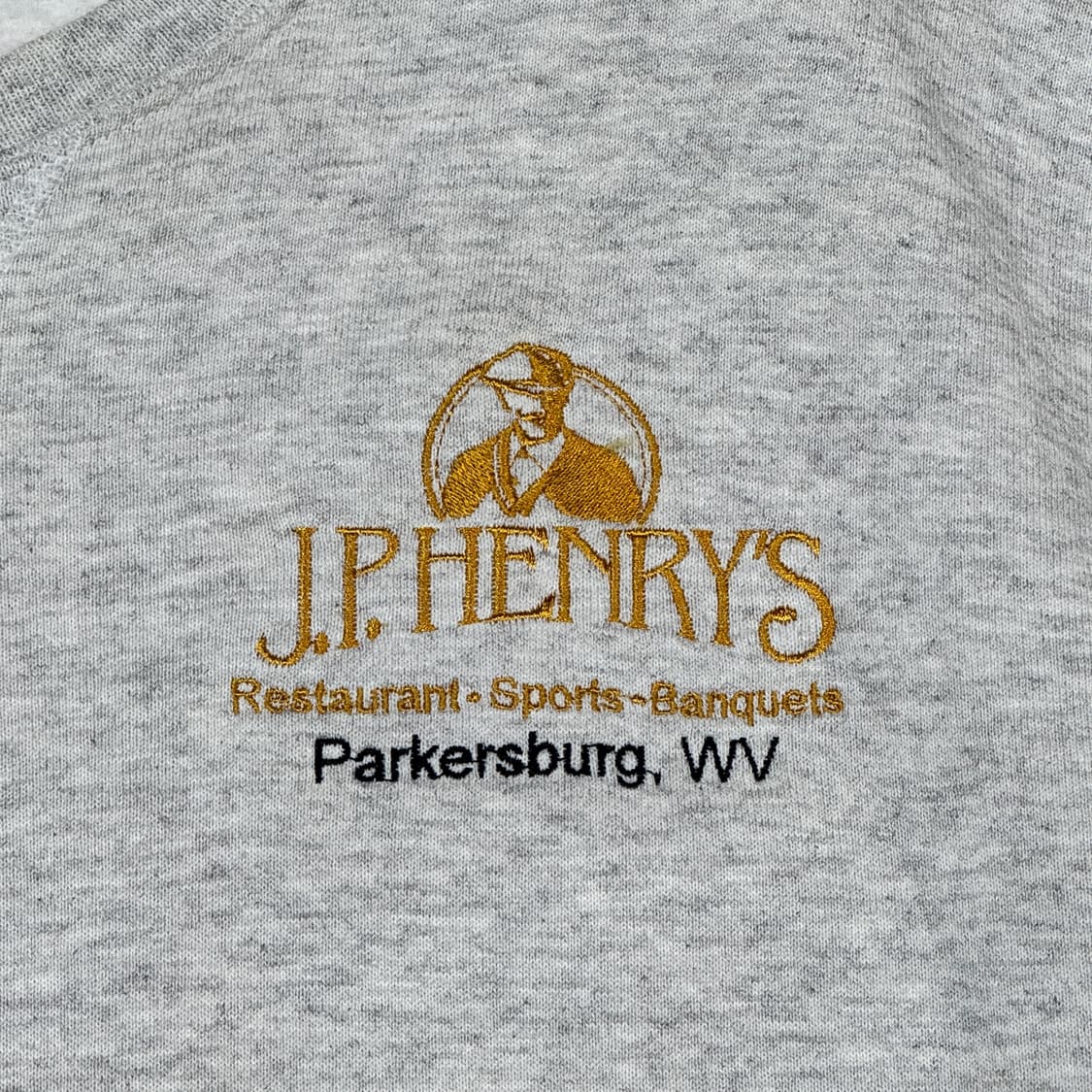 XL) 러셀 애슬레틱 00s J.P. Henry's 자수 스웻 맨투맨 상품이미지3