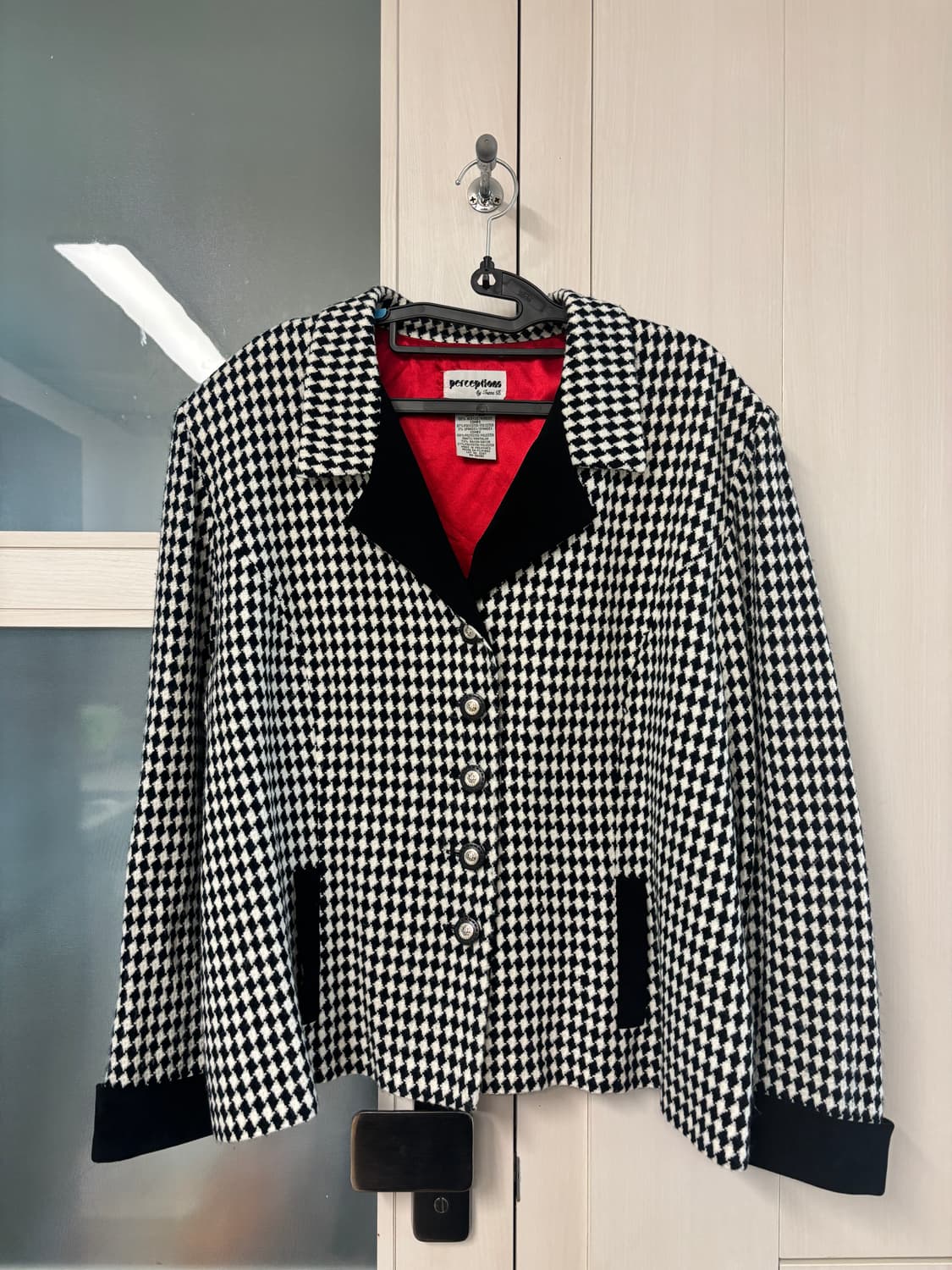 (드라이완료)하운드투스 체크자켓_미국빈티지 상품이미지1