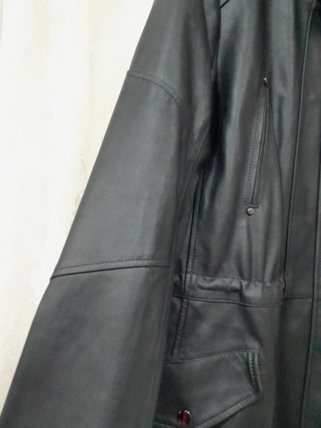 시티걸 블랙 가죽 자켓  88 상품이미지6