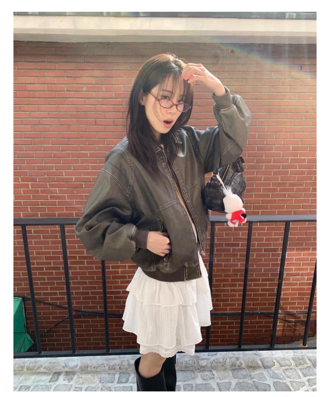 릿킴 reetkeem 워시드 가죽 자켓 상품이미지4