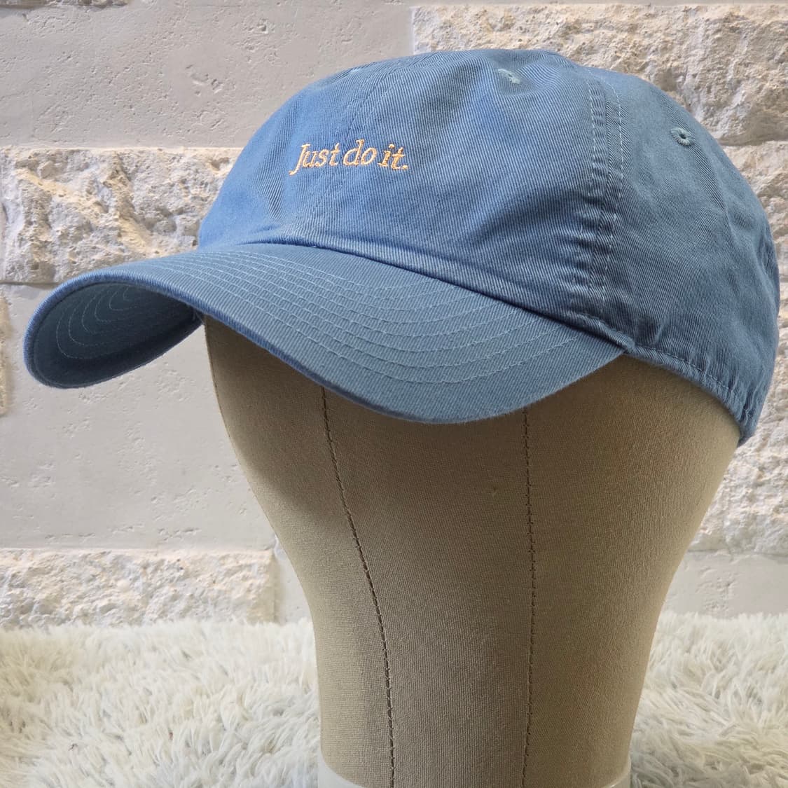 L8-10:나이키 저스트두잇 코튼 캡 라이트블루(Free약 54-60) 상품이미지3