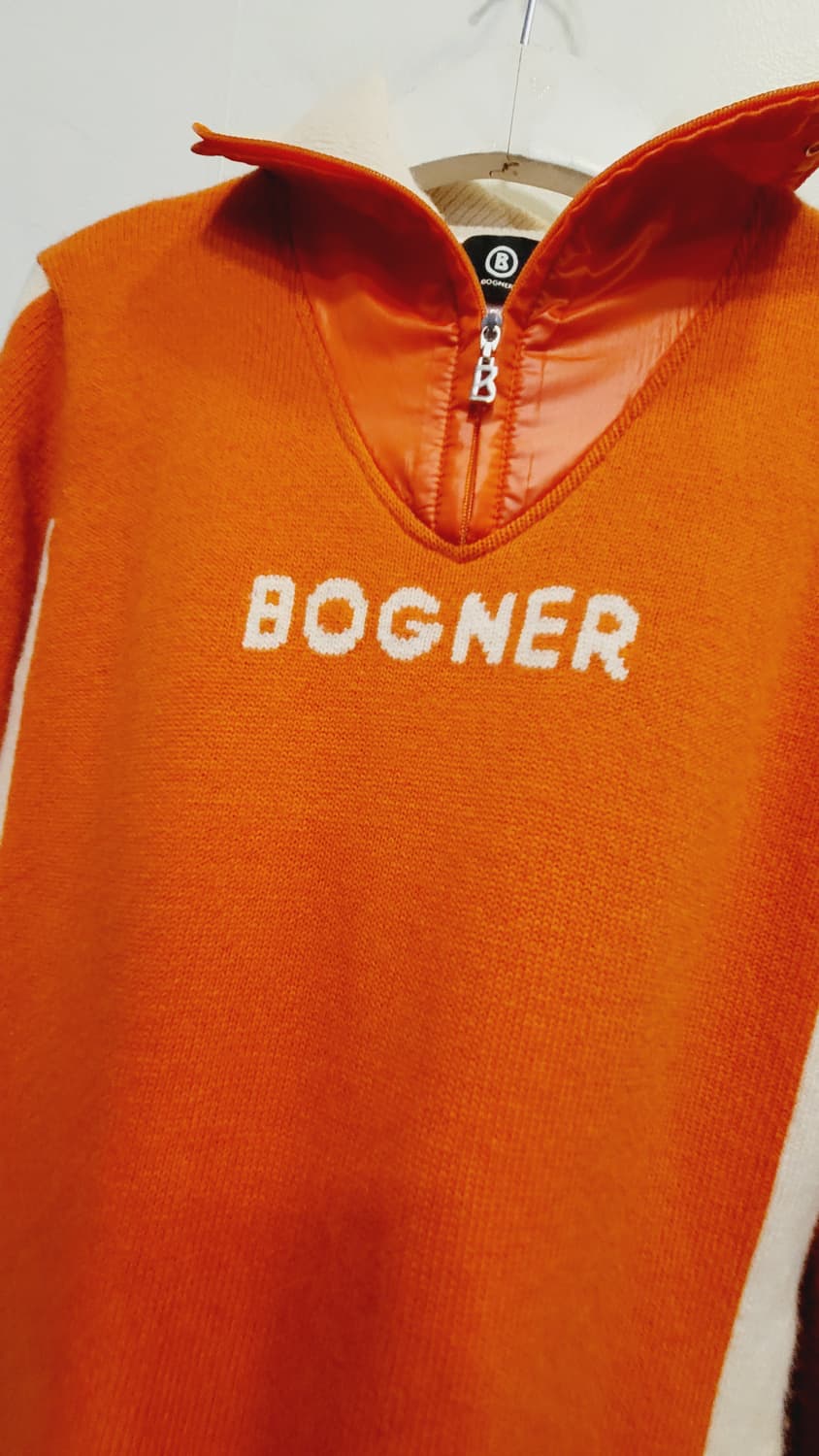 보그너 캐시미어 울 방풍니트 상품이미지3