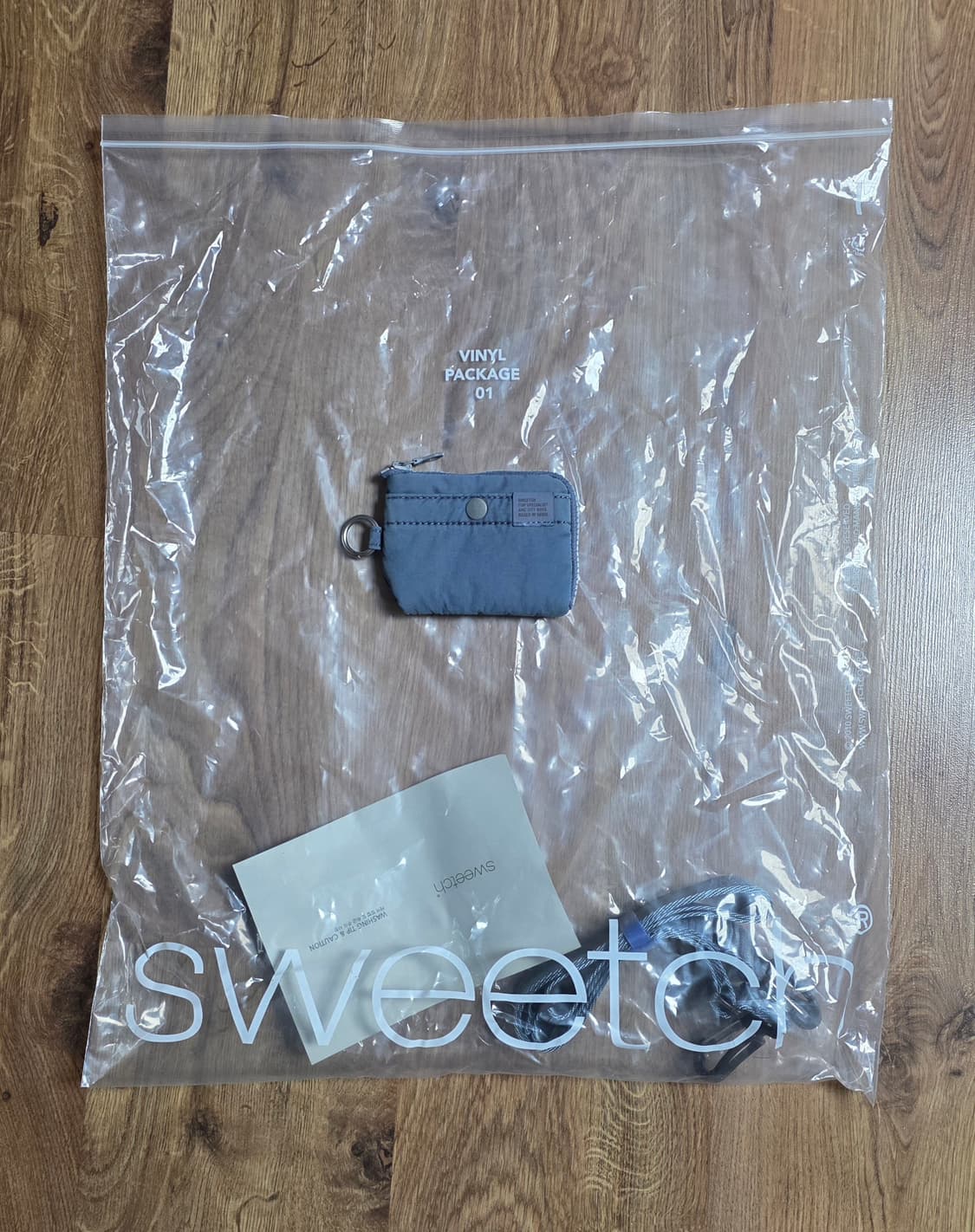 네이머클로딩 다이드 헬맷백 더스트블루 상품이미지8