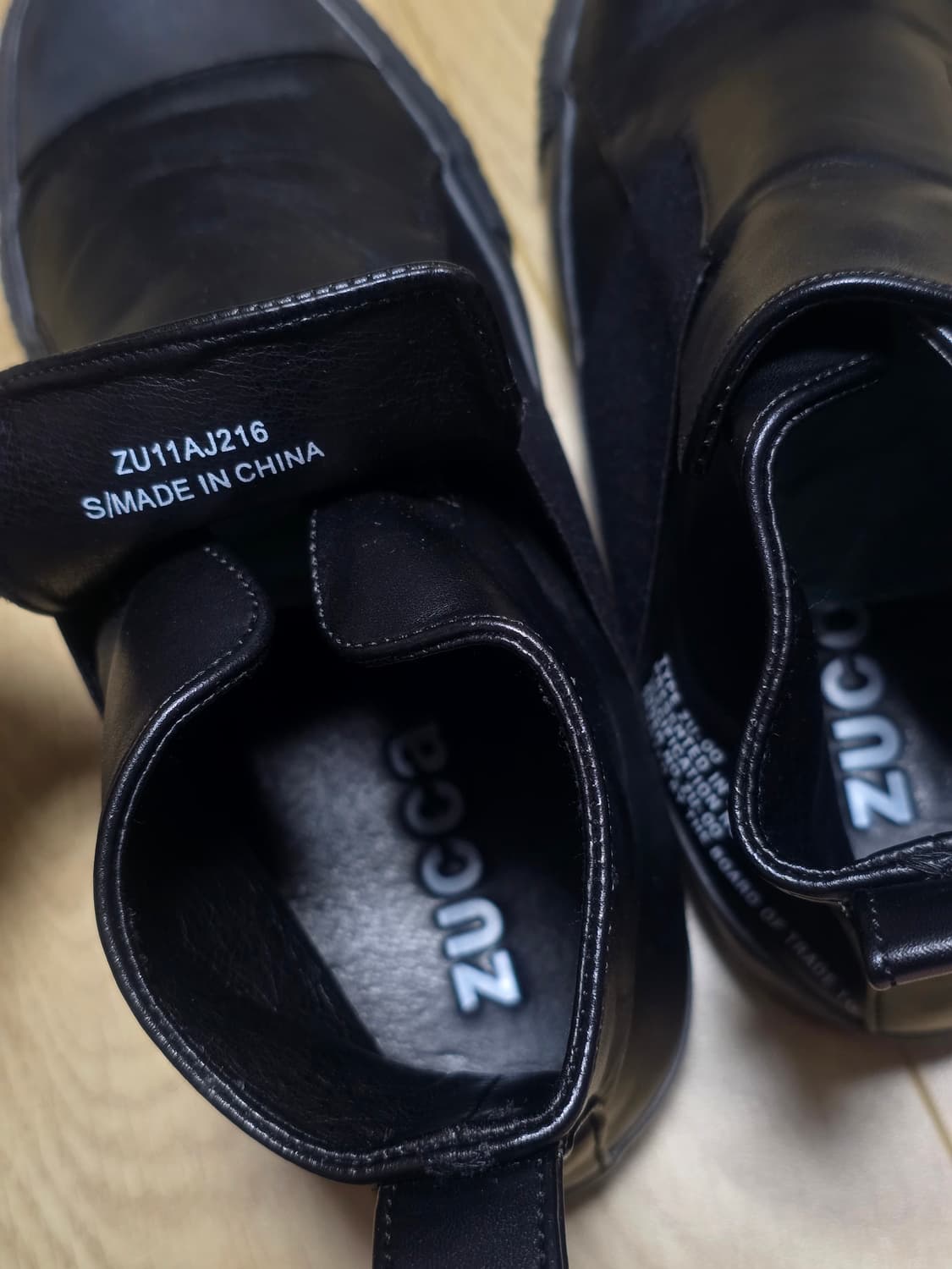 Zucca 주카 레더 하이탑 스니커즈 S 상품이미지8