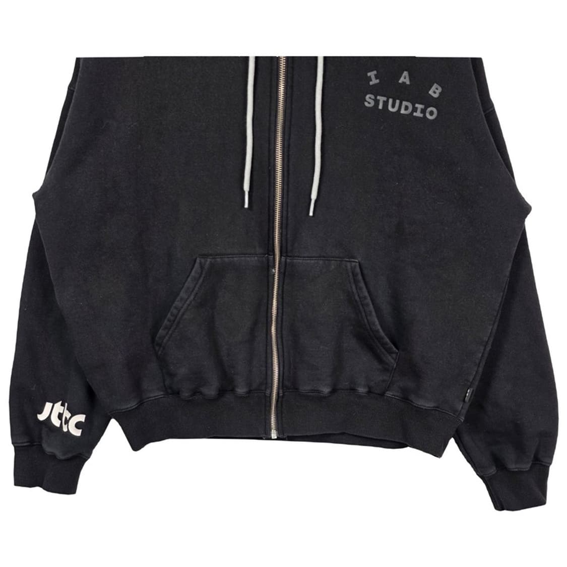 IAB STUDIO x JTBC 아이앱 스튜디오 후드 집업 L 상품이미지4