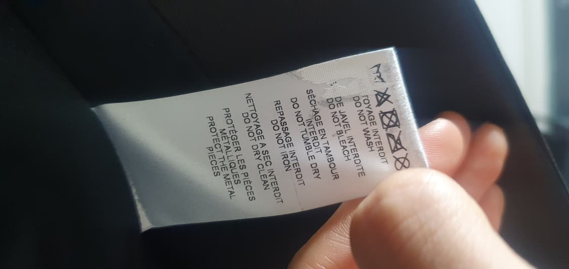 (소매 버튼하자 있음) 발망 실버 버튼 나폴레옹 램스킨 자켓 34 사이즈 상품이미지10