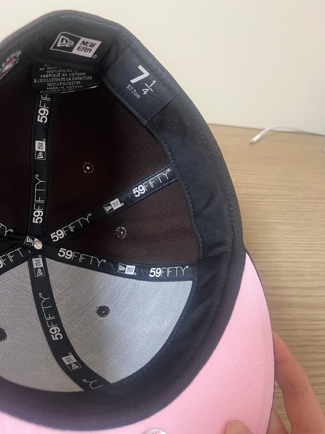 아모멘토 뉴에라 콜라보 오클랜드 애슬레틱스 59FIFTY 모자 상품이미지7