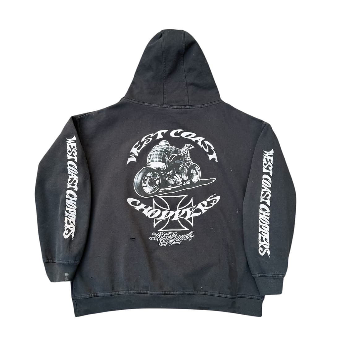 빈티지 West Coast Choppers 웨스트코스트차퍼스 후드티 상품이미지2