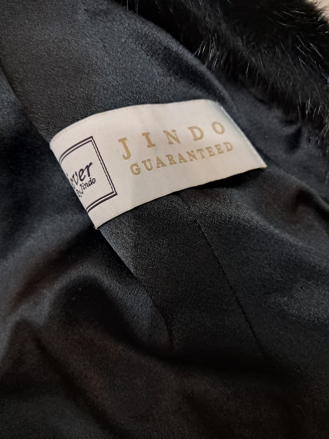 진도 밍크 코트 블랙 94-100-170 상품이미지5