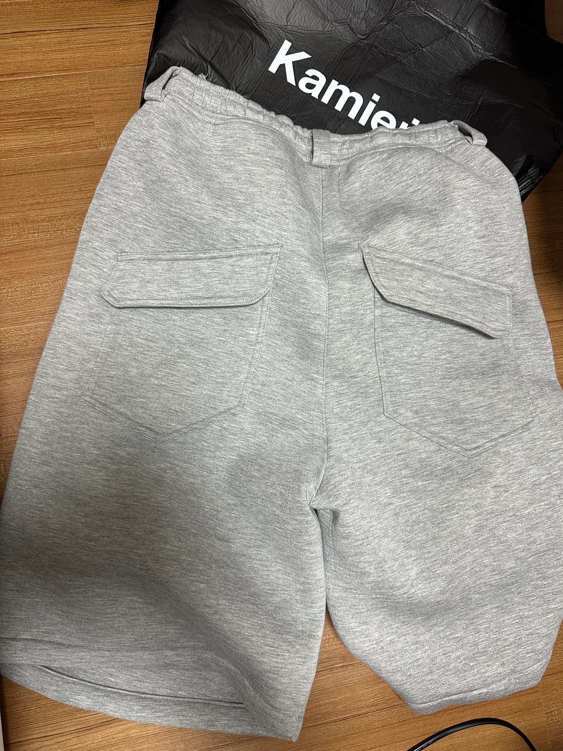 카미엔 벌룬 버뮤다 팬츠 그레이 os 상품이미지3