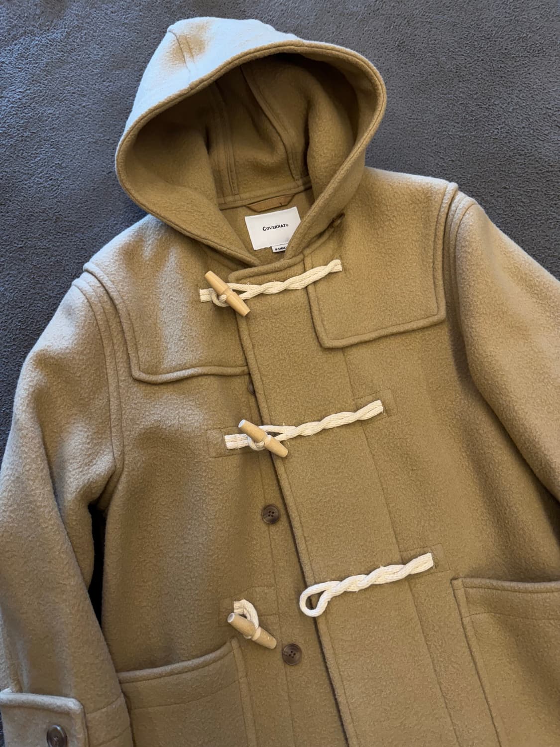 커버낫 울 더플코트 처분  상품이미지2