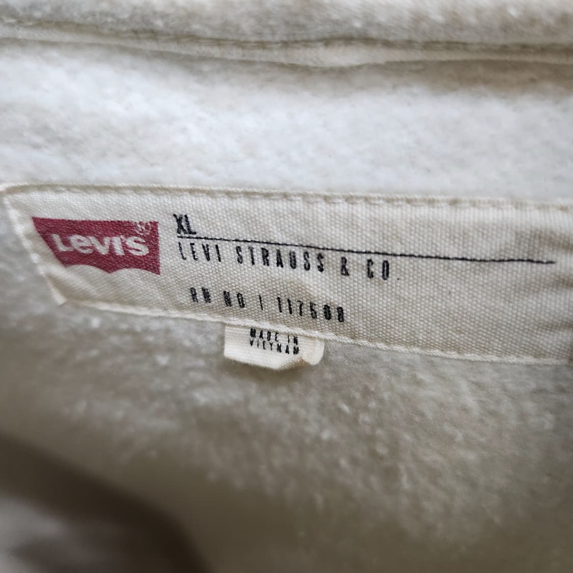 리바이스 빅로고 빈티지 후드티 XL(2XL) 상품이미지5