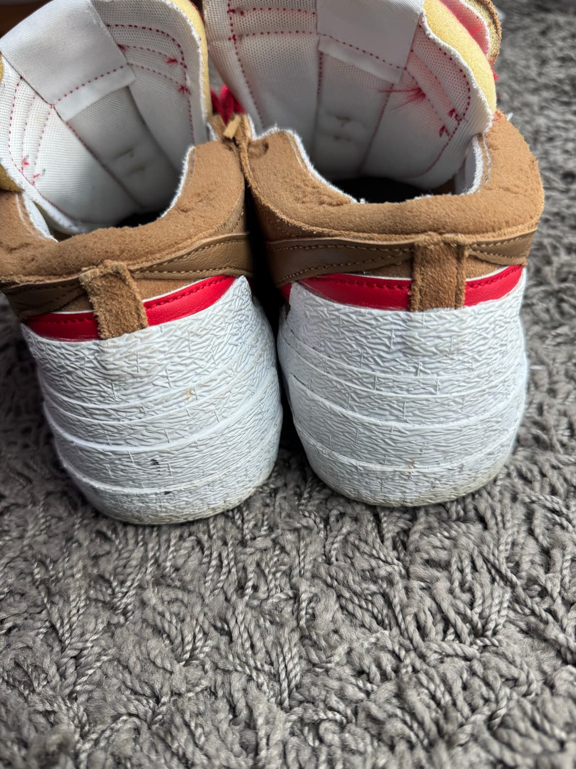 나이키X사카이 로우 블레이저(270mm) 탄 컬러 상품이미지3