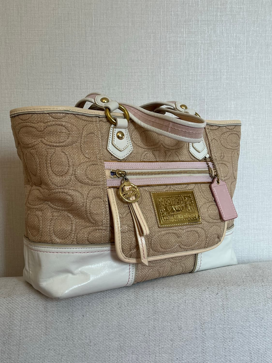 빈티지 코치 포피 토트백 상품이미지1