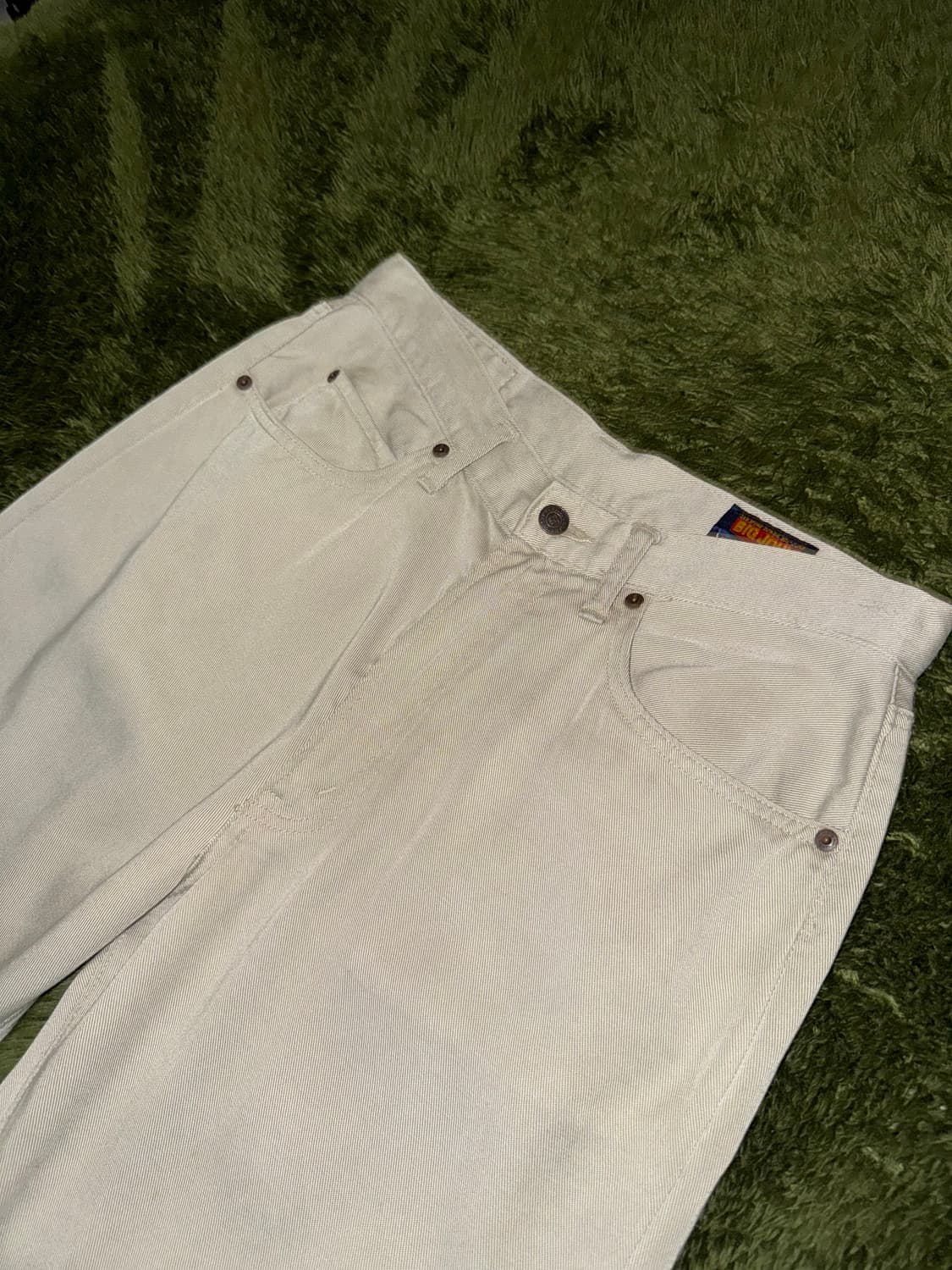 [32] Big John 빅존 코튼 블렌디드 이지 팬츠 베이지 상품이미지2