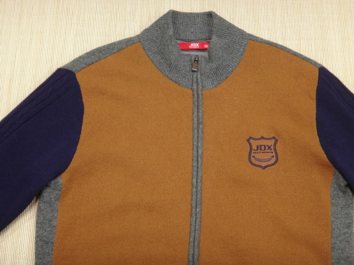 (105) JDX 골프 남성 방풍 터틀넥 울 니트집업 상품이미지3