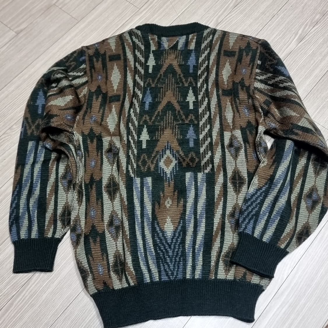 WEEKEND SWINGER 빈티지 패턴 니트 스웨터(100) 상품이미지2