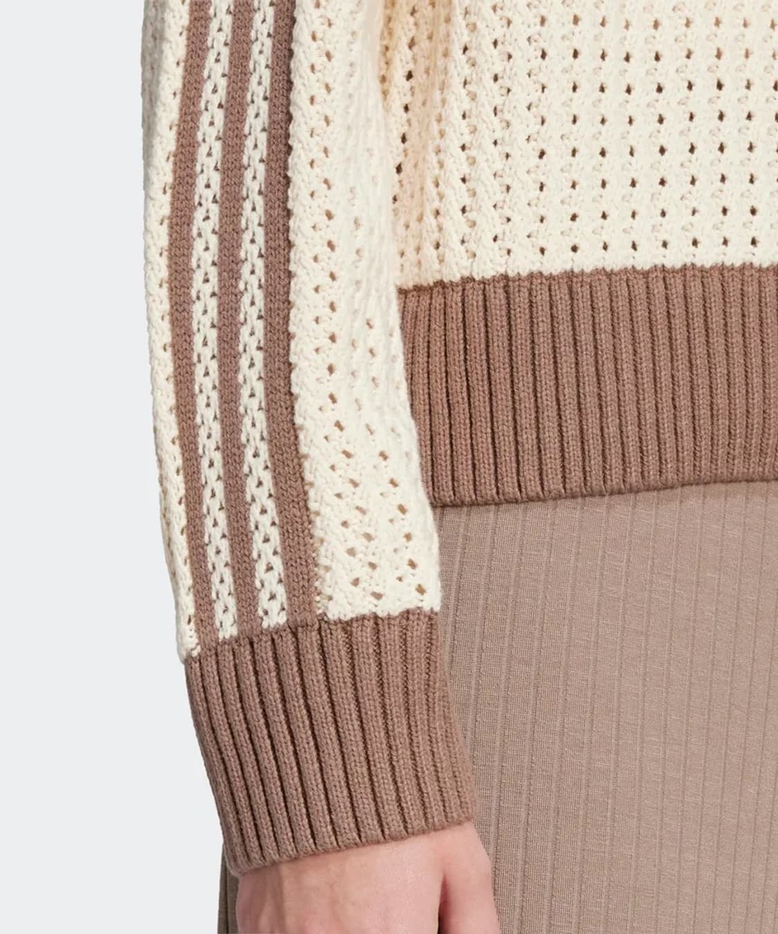 아디다스 니티드 크루 스웨트셔츠 - 원더화이트 / JD0907 상품이미지6