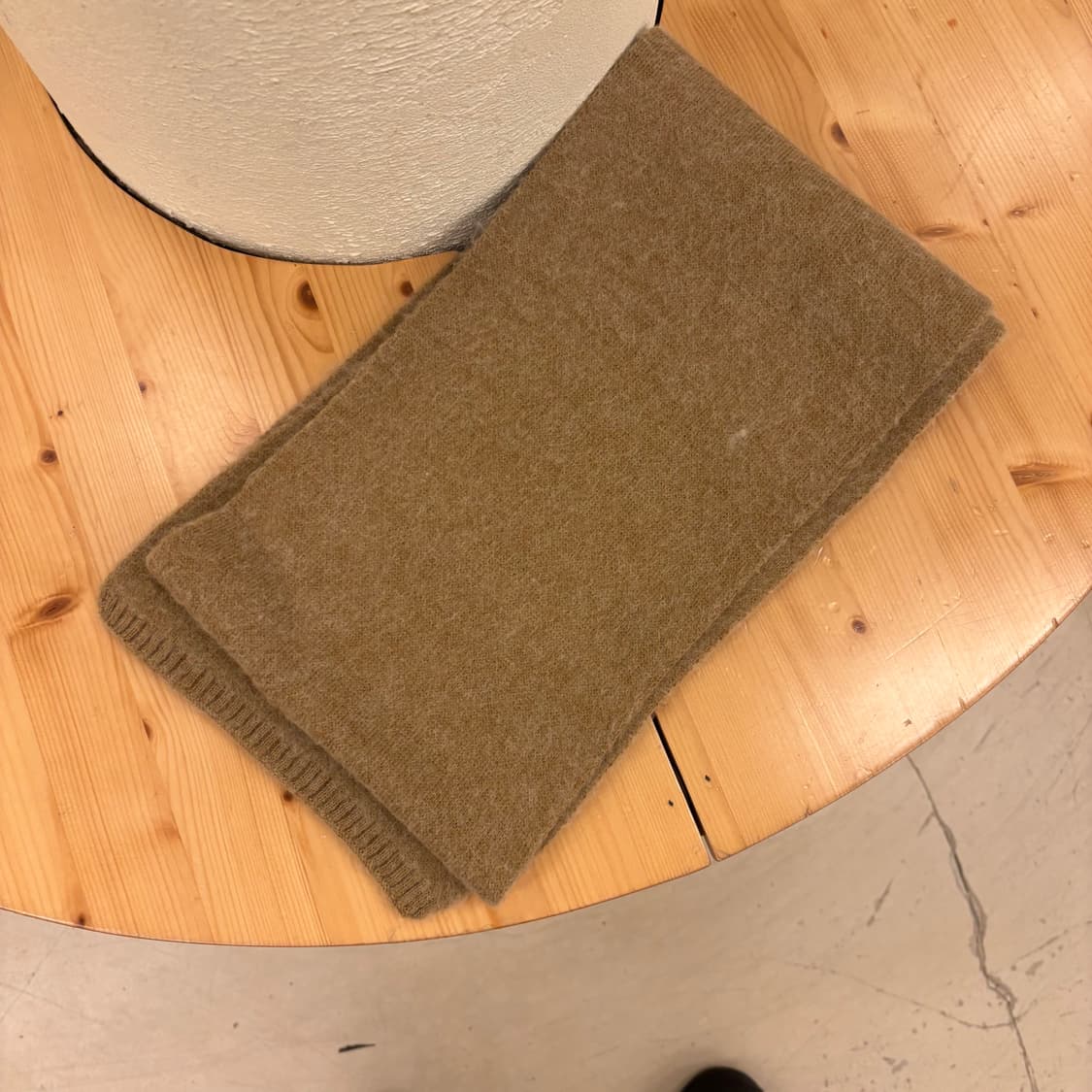 빈티지 브라운 머플러 상품이미지2