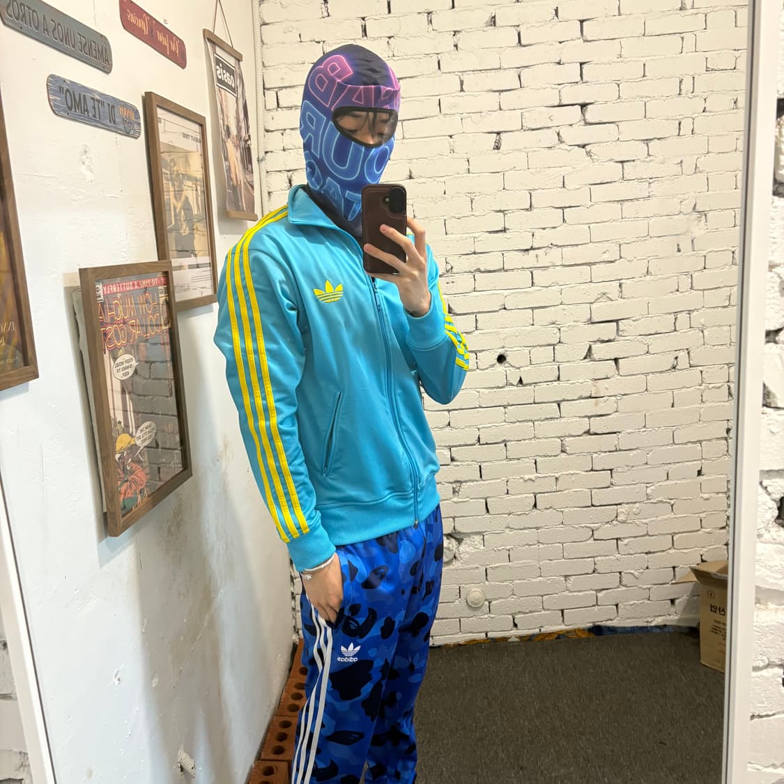 아디다스 파이어버드 져지 트랙탑 스카이블루 상품이미지1