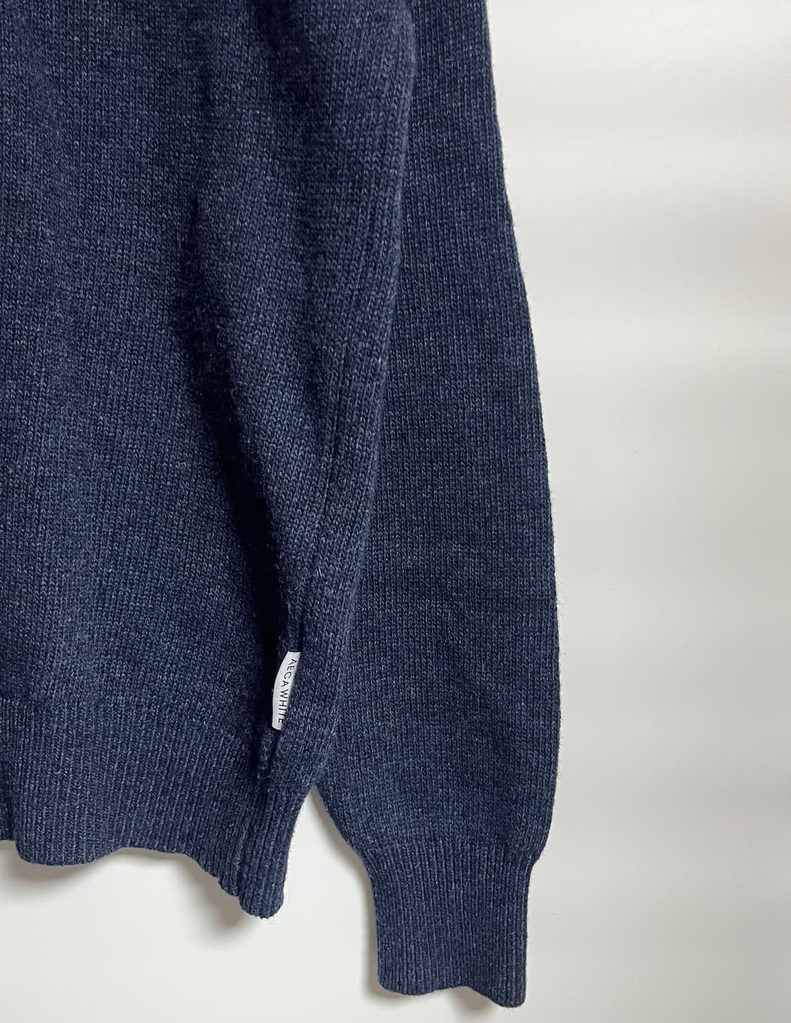 공용 에이카화이트 니트 스웨터 M 상품이미지2