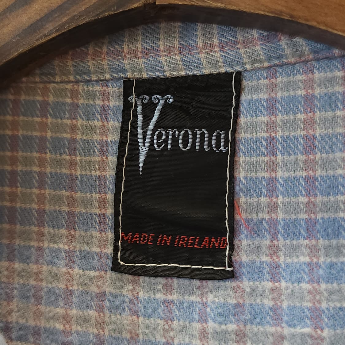 60s 프랑스 워크셔츠 스카이 블루 롱 튜닉 셔츠 프렌치 셔츠 L 상품이미지4