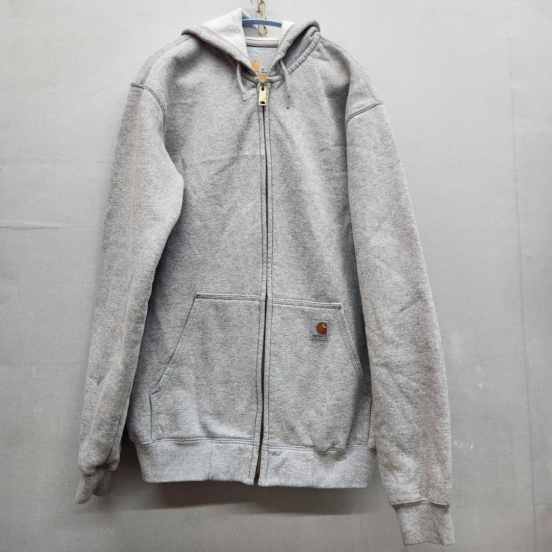 칼하트 써멀 로고 후드집업 S(L) 남여공용 상품이미지1