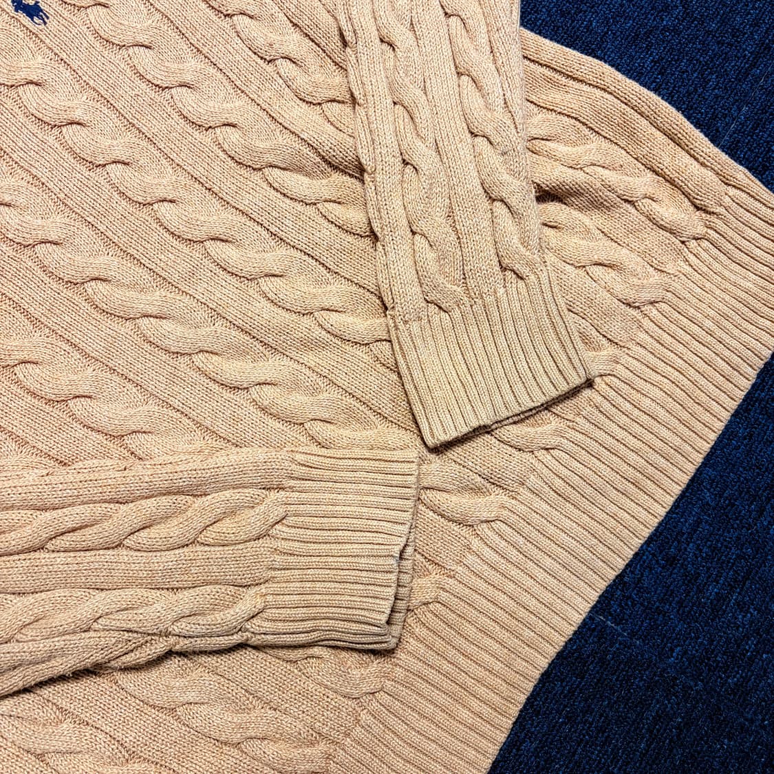 폴로 랄프로렌 꽈배기 니트 상품이미지2