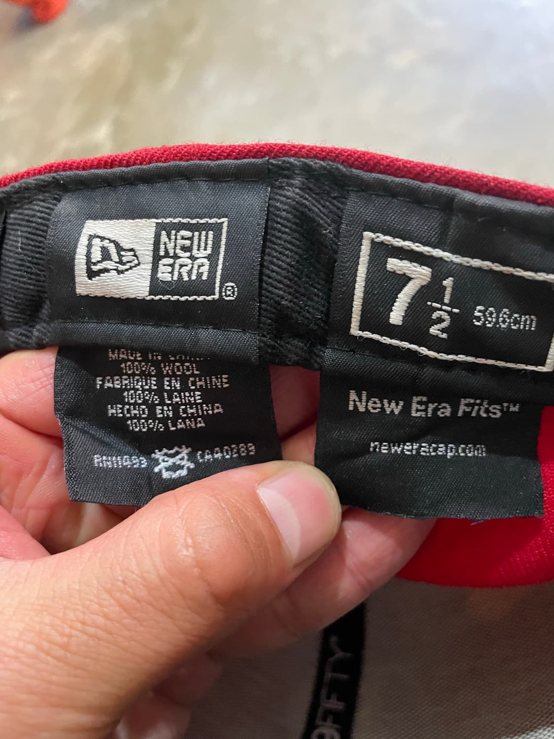 뉴에라 보스턴 레드삭스 7 1/2 (59.6cm) 상품이미지9