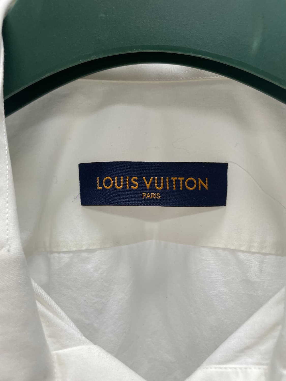 루이비통 워터컬러 프린티드 쇼트 슬리브드 코튼 셔츠 [m] 상품이미지3