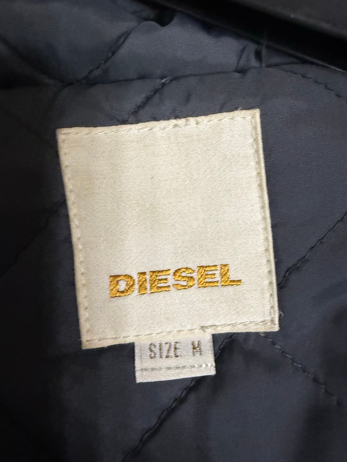 디젤 가죽패치 패딩 야상   95사이즈 상품이미지5