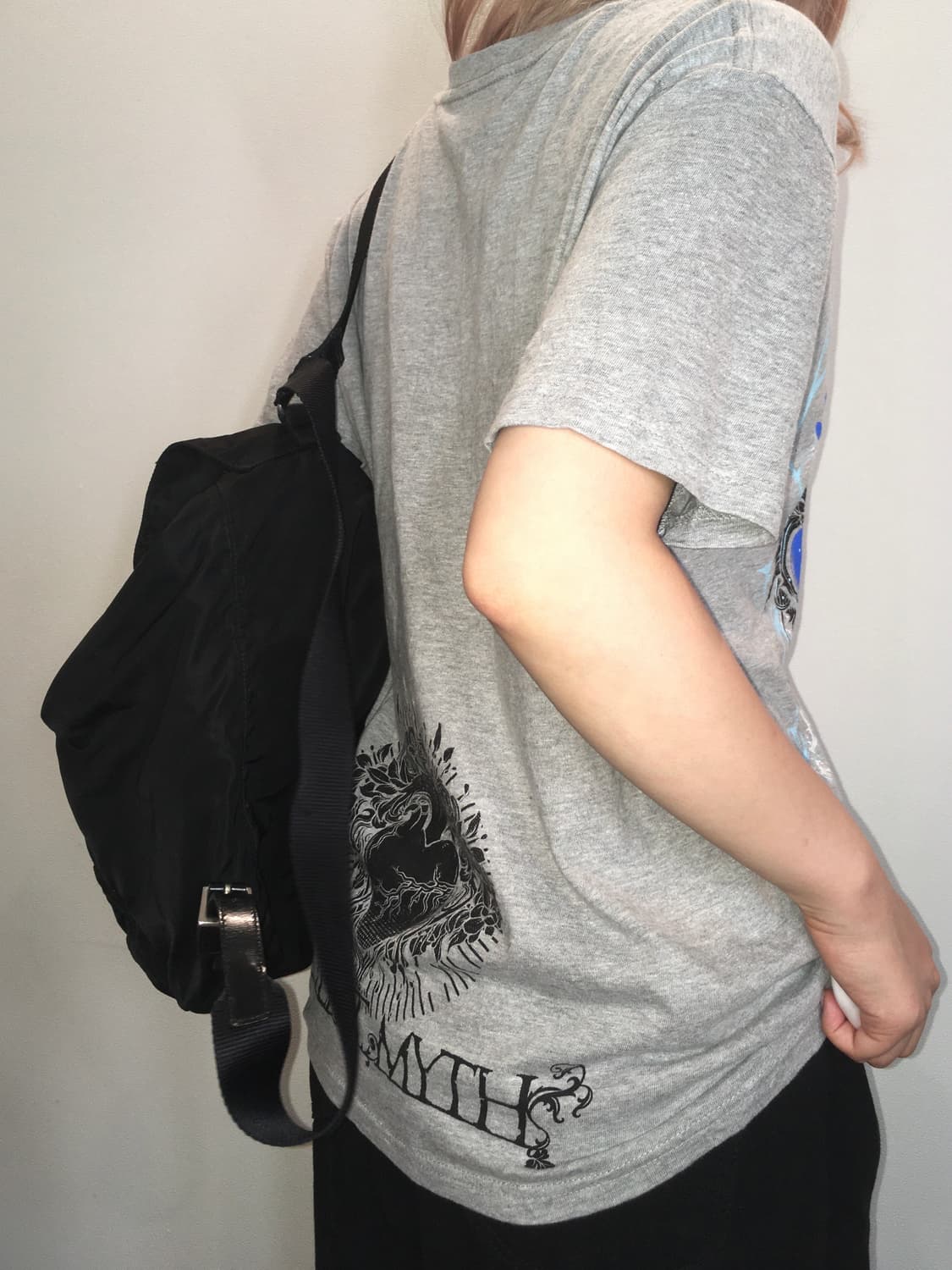 jpn vintage punk overfit printing t shir 상품이미지3