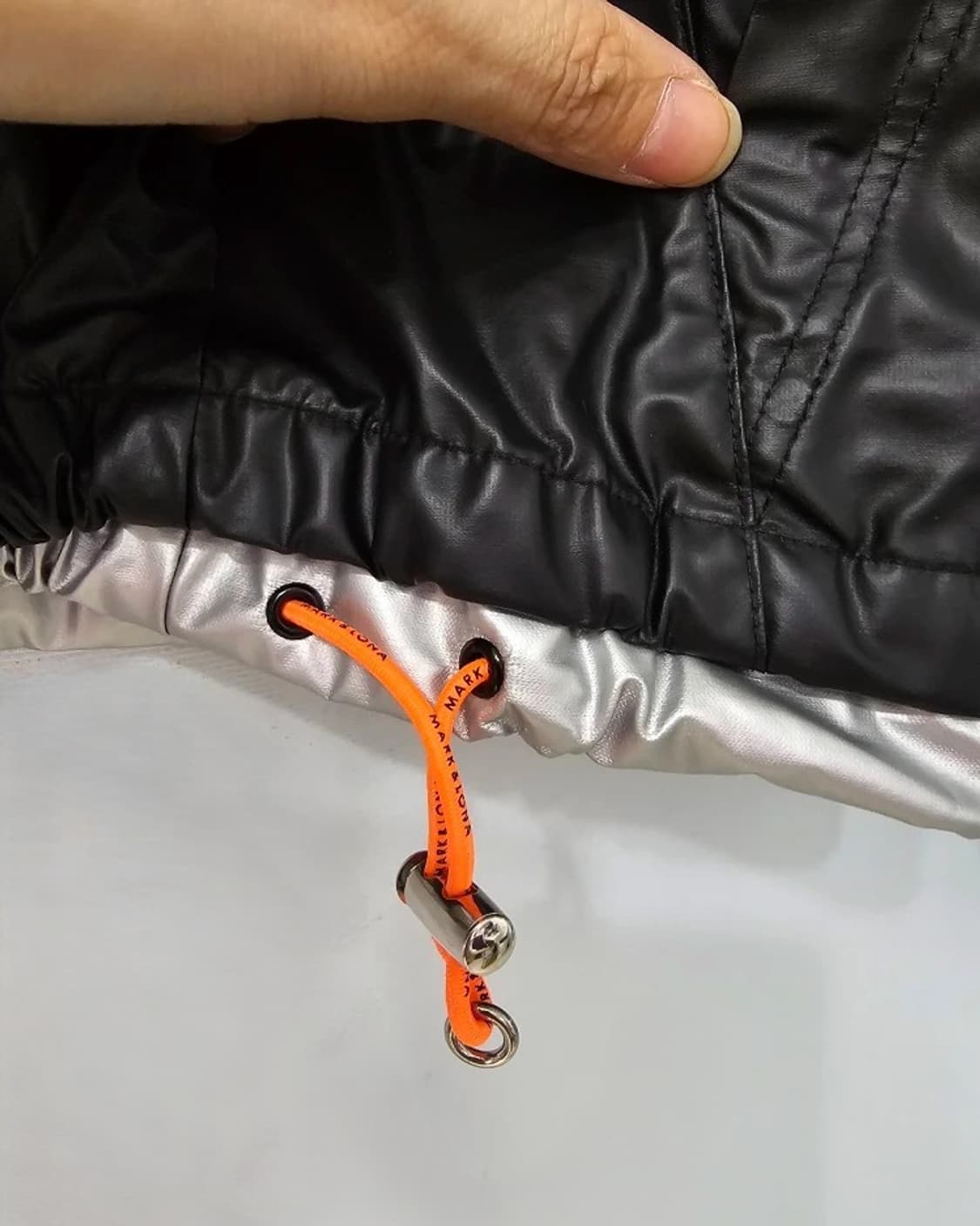 마크앤로나 블랙 아노락 바람막이 자켓 M 상품이미지9