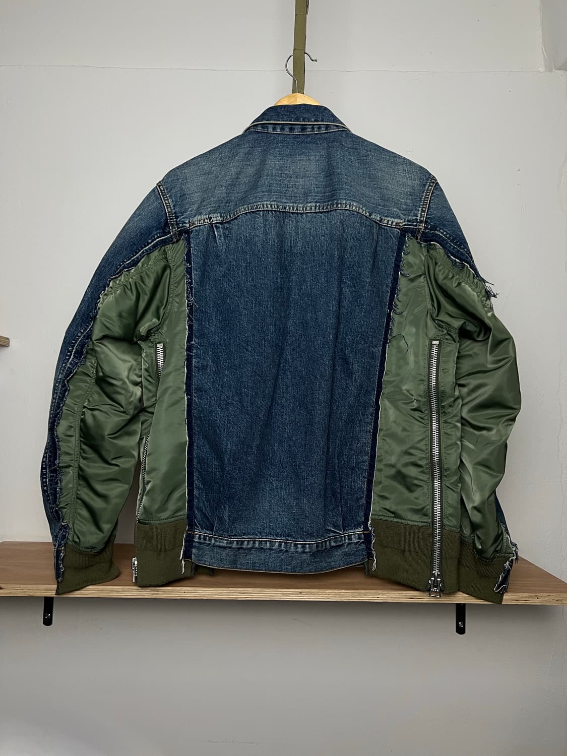 사카이 데님 SACAI denim  ma-1 상품이미지2