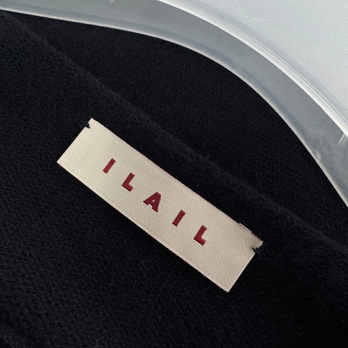 일라일 25 보트넥 언발 울 니트 탑 상품이미지2