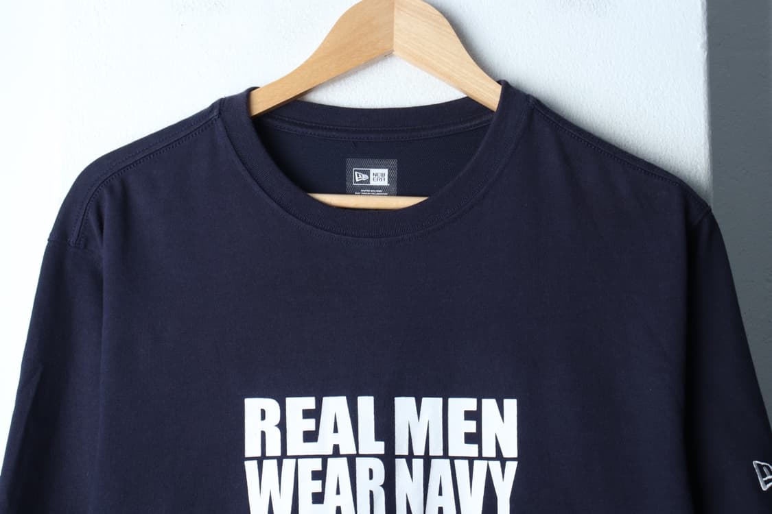 (L-XL) 뉴에라 반팔 티셔츠 뉴욕양키즈 네이비 올드스쿨-H33524 상품이미지3