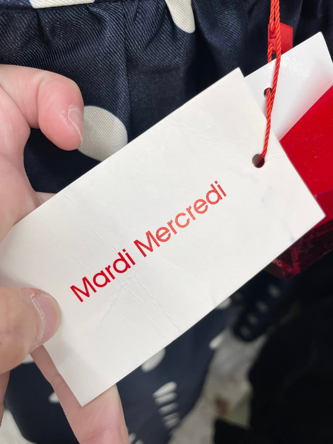 마르디 메크르디 도트 스커트 상품이미지10