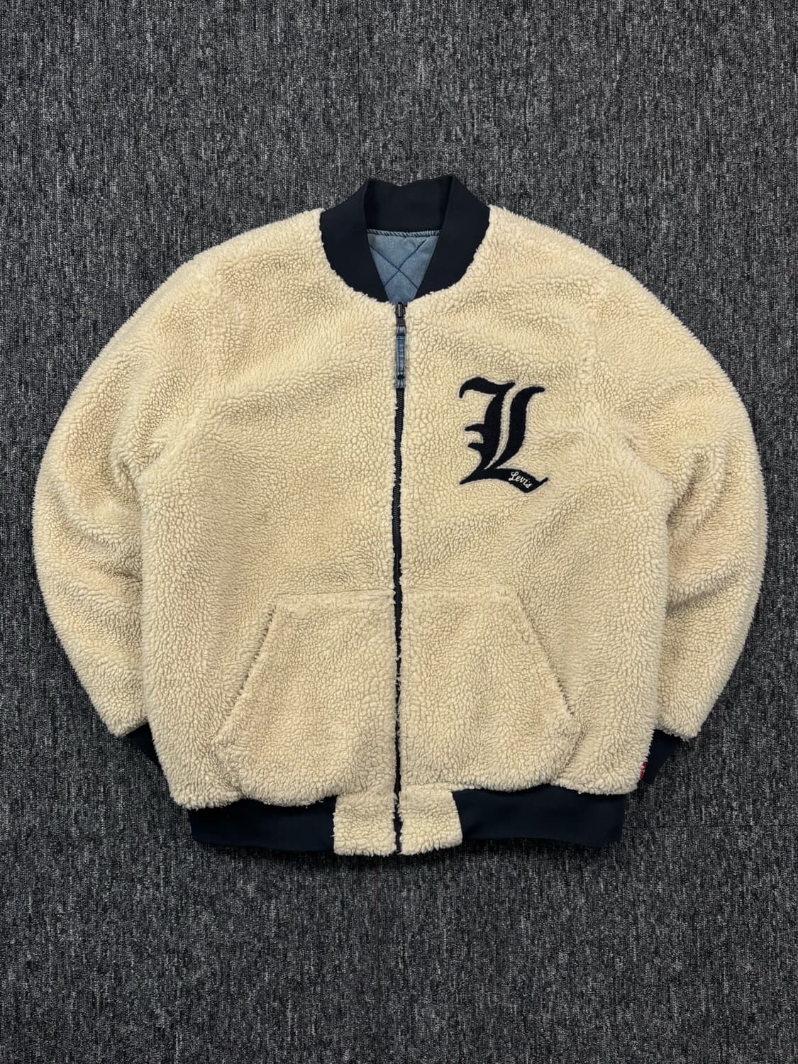 리바이스 리버시블 플리스 퀼팅 자켓 상품이미지5