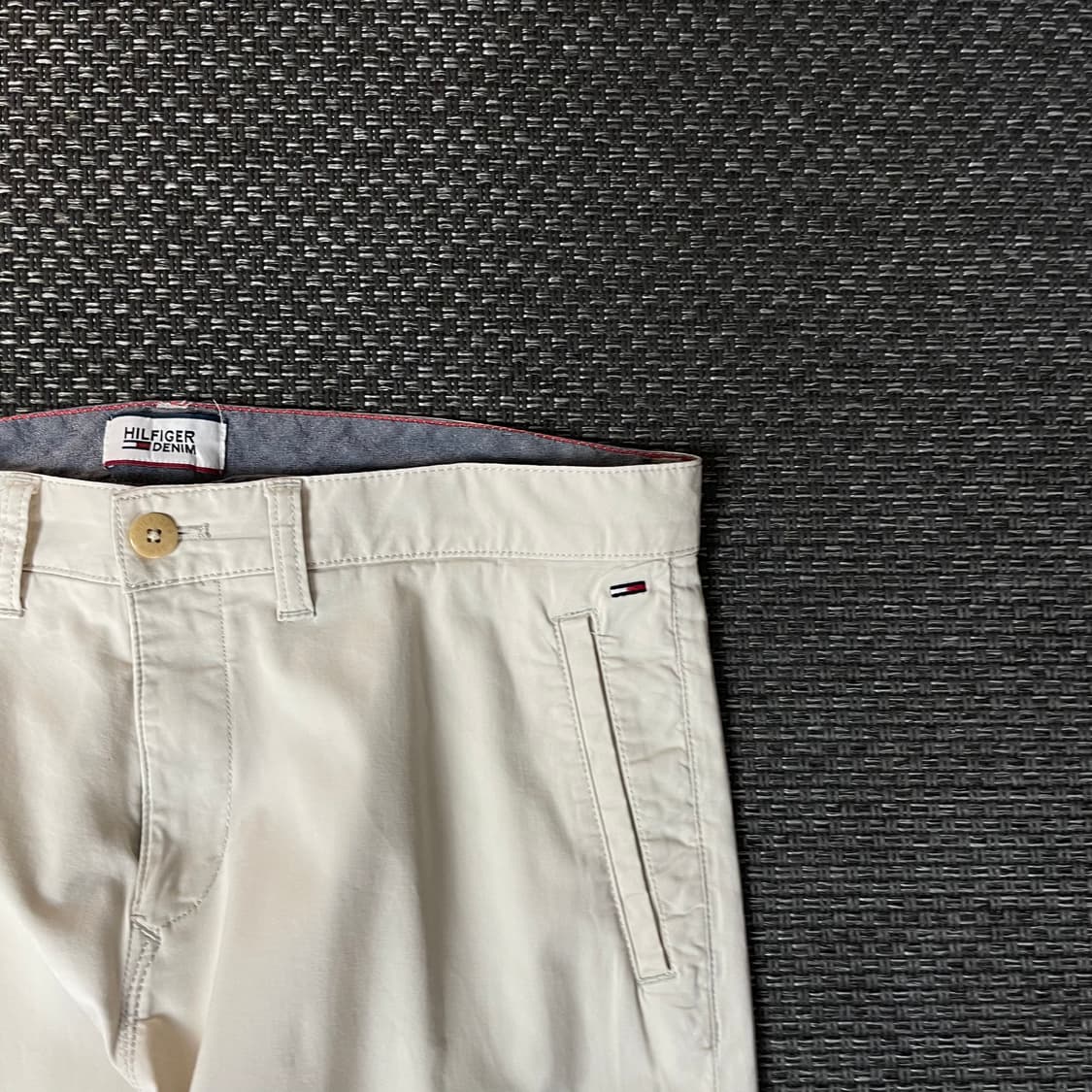 (30) 타미힐피거 크림 코튼 팬츠 상품이미지3