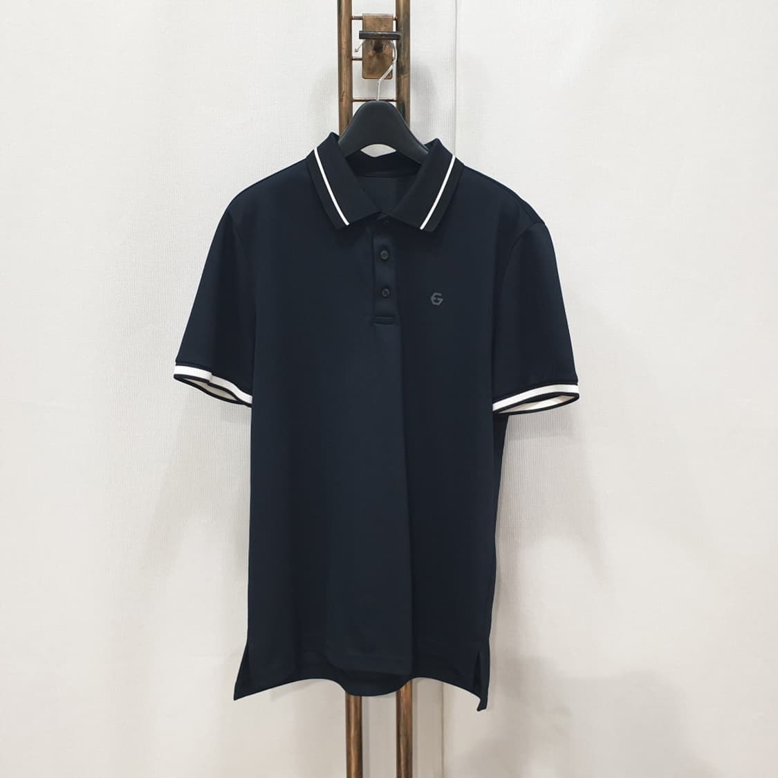 엘르골프 남성 반팔 카라 티셔츠 100 상품이미지1