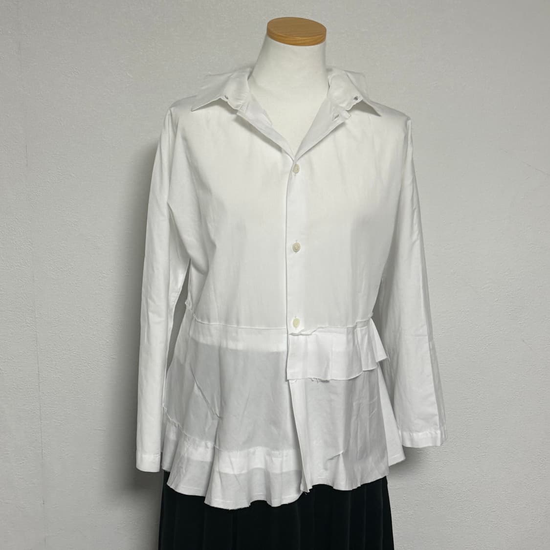 23aw 타오 꼼데가르송 양면 프릴 블라우스 m 상품이미지4